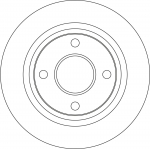 Piduriketas TRW DF6759
