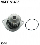 Veepump, mootori jahutus SKF VKPC 83428