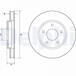 Piduriketas DELPHI BG4678C