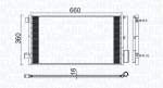 Kondensaator,kliimaseade MAGNETI MARELLI 350203100400