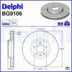 Piduriketas DELPHI BG9106