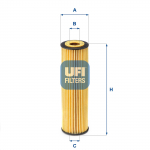 &Otilde;lifilter UFI 25.155.00