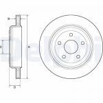 Piduriketas DELPHI BG4802C