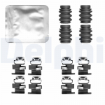 Lisakomplekt, ketaspiduriklotsid DELPHI LX0824