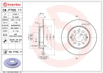Piduriketas BREMBO 08.F705.11