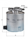 K&uuml;tusefilter MAHLE KL 404/25