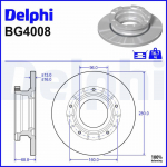 Piduriketas DELPHI BG4008