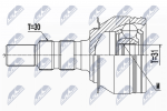 Liigendlaager, veov&otilde;ll NTY NPZ-DW-032