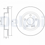 Piduriketas DELPHI BG4555C