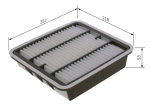 &Otilde;hufilter BOSCH F 026 400 306