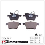 Piduriklotsi komplekt,ketaspidur ZIMMERMANN 23034.190.1