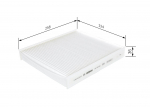 Filter,salongi&otilde;hk BOSCH 1 987 435 002