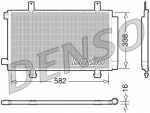 Kondensaator,kliimaseade DENSO DCN47002
