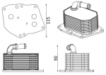 &Otilde;liradiaator,mootori&otilde;li MAHLE CLC 416 000S