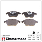 Piduriklotsi komplekt,ketaspidur ZIMMERMANN 23589.190.1