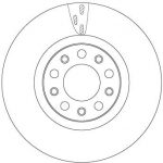Piduriketas TRW DF6590S