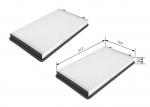 Filter,salongi&otilde;hk BOSCH 1 987 432 103
