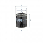 &Otilde;lifilter UFI 23.752.00