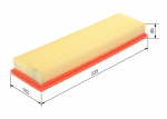 &Otilde;hufilter BOSCH 1 457 433 158