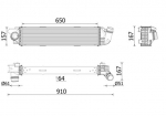 Kompressori&otilde;hu radiaator MAHLE CI 701 000P