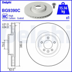 Piduriketas DELPHI BG9390C