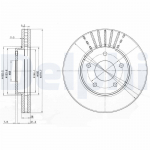 Piduriketas DELPHI BG3816