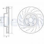 Piduriketas DELPHI BG9216C
