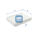 Filter,salongi&otilde;hk UFI 53.233.00