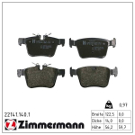 Piduriklotsi komplekt,ketaspidur ZIMMERMANN 22141.140.1