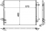 Kondensaator,kliimaseade MAHLE AC 734 000P
