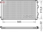 Kondensaator,kliimaseade DENSO DCN46039