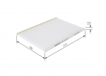 Filter,salongi&otilde;hk BOSCH 1 987 435 049