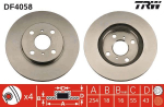 Piduriketas TRW DF4058