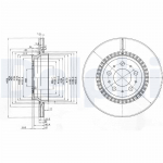Piduriketas DELPHI BG3782C