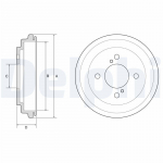 Piduritrummel DELPHI BF646