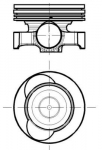 Kolvid MAHLE 021 PI 00118 100