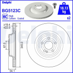 Piduriketas DELPHI BG5123C