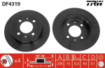 Piduriketas TRW DF4319