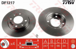 Piduriketas TRW DF1217
