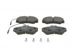 Piduriklotsi komplekt,ketaspidur BOSCH 0 986 460 998