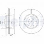Piduriketas DELPHI BG3393