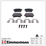 Piduriklotsi komplekt,ketaspidur ZIMMERMANN 24606.175.3