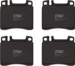 Piduriklotsi komplekt,ketaspidur TRW GDB1122