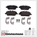 Piduriklotsi komplekt,ketaspidur ZIMMERMANN 23915.175.3