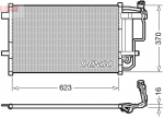 Kondensaator,kliimaseade DENSO DCN44007