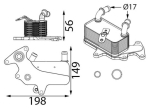 &Otilde;liradiaator, automaatkast MAHLE CLC 444 000S