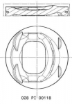 Kolvid MAHLE 028 PI 00118 002