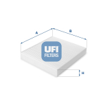 Filter,salongi&otilde;hk UFI 53.035.00