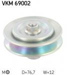 Pingutusrull,kiilrihm SKF VKM 69002