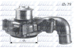 Veepump, mootori jahutus DOLZ F155